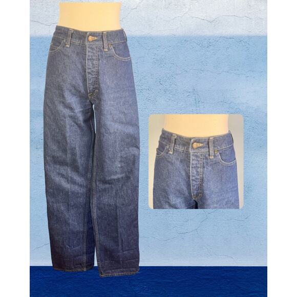 Calvin Klein Jeans Denim - Vintage 90s Ralph Lauren Polo Relaxed Straight Light Wash Saturday Jeans 14x31